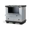 folding packaging plastic storage box