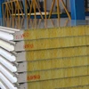 China factory price fireproof roof wall panel glasswool/ sandwich