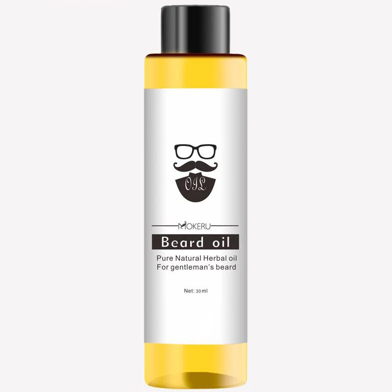 

Mokeru 30ml 100% Organic Beard Oil Products Anti Hair Loss Products Natural Beard Growth Oil For Men Beard Care