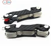 2018 New Design custom logo Carbon Fiber Clever Keys Keychain Organizer Compact Smart Key Holder