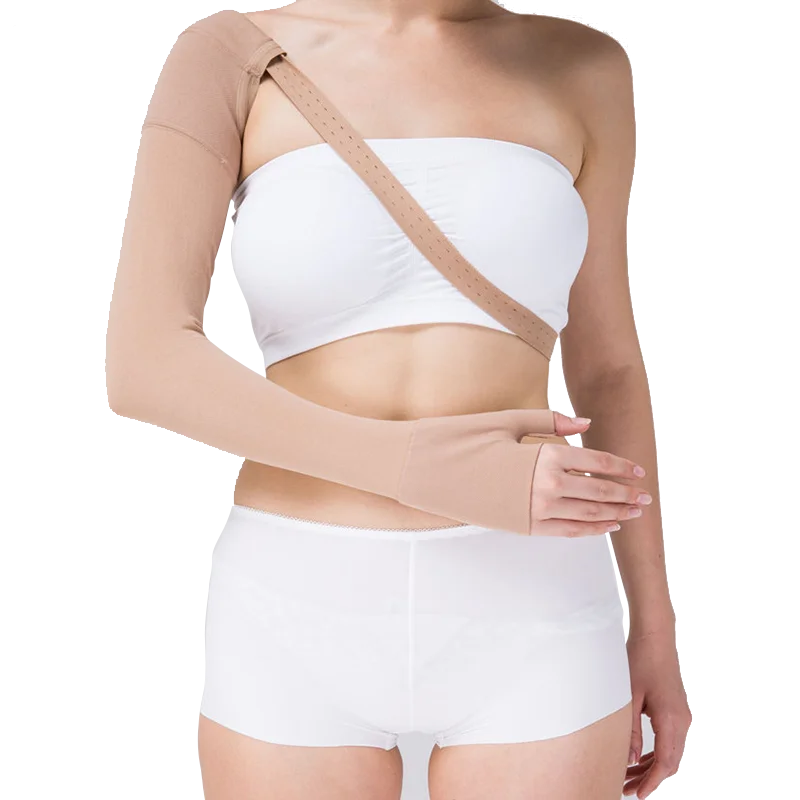 

Rongrong Wholesale Women Medical Compression Arm Sleeve, Customized color