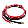 orange ,black ,blue ,red 6 AWG gauge copper wire custom length Power Booster battery interconnect solar cables