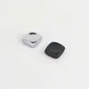 2019 new design two screw hole 16mm chrome satin square drawer cabinet knob for furniture