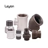 Galvanized & Black Malleable Iron Pipe Fitting 1/2" Male&Female Socket Banded 90R Elbow Cross 4 Way 3/4" Malleable Iron Cap