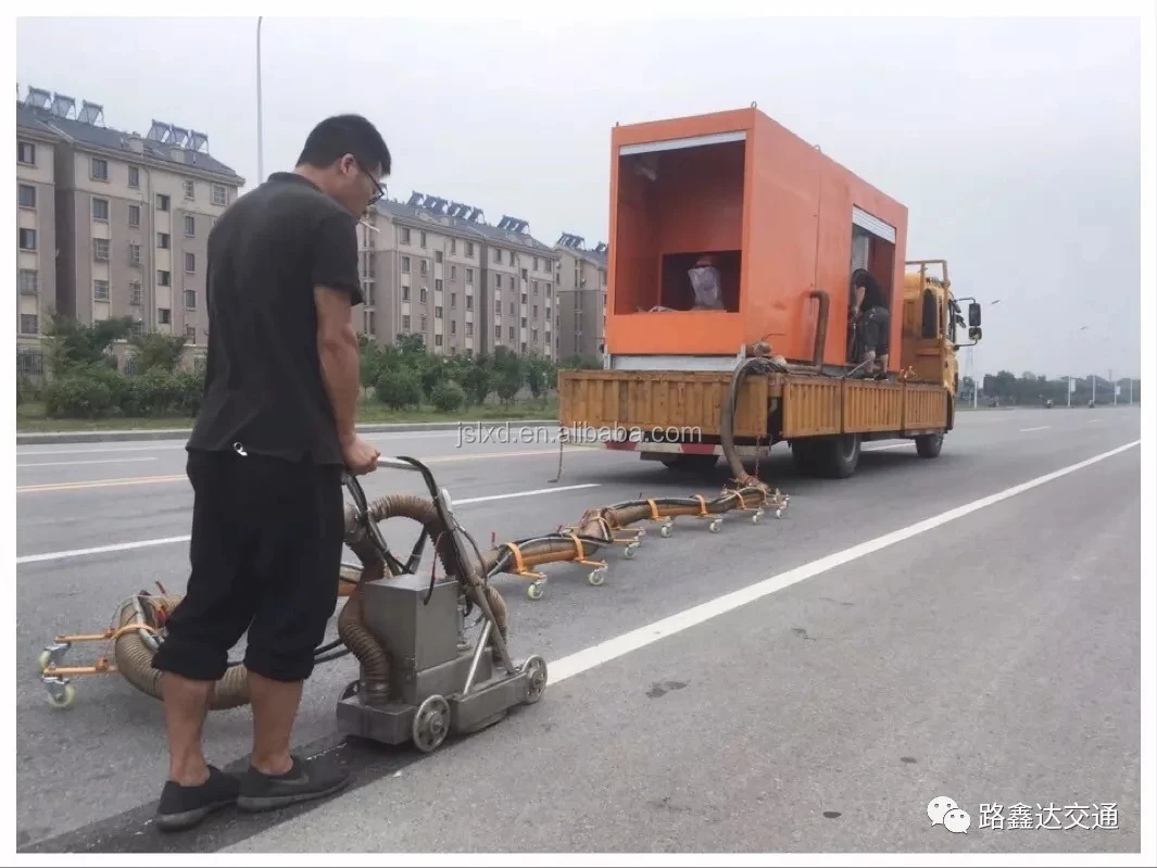 
asphalt marking removal/concrete marking removal/line paint removal 