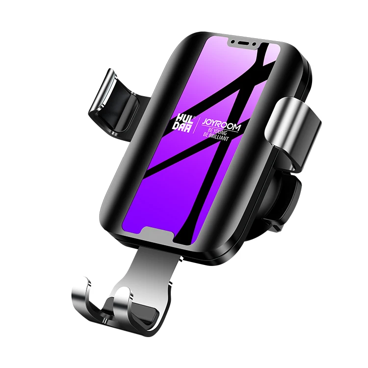 

Joyroom phone car holder air vent wireless charging car mount, Black