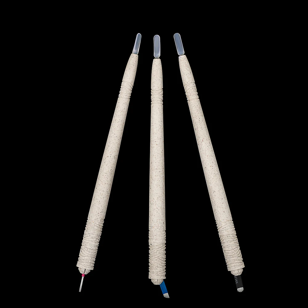 

Newest Design Microblading Disposable Pen Permanent Makeup Disposable Microblading Pen, White