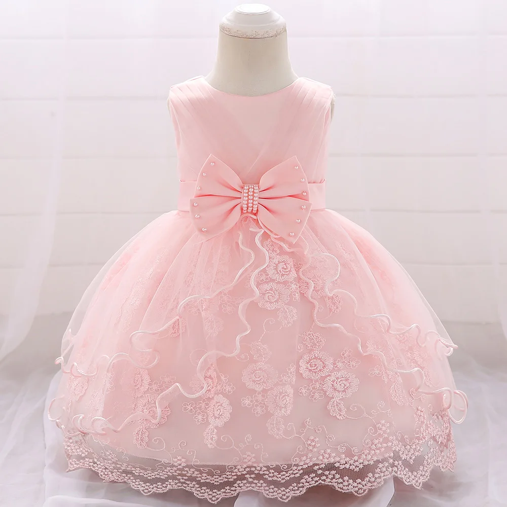 

1869xz Free Shipping Baby Gowns Kids Clothing Clothes Small Kids Wedding Party Flower Girl Net Dress, N/a