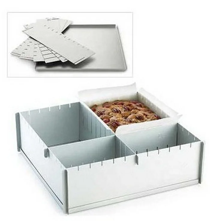 

MultiSize Cake Pan 12 x 12" x 4" Deep Aluminum Baking Tray Multifunction LH-A026