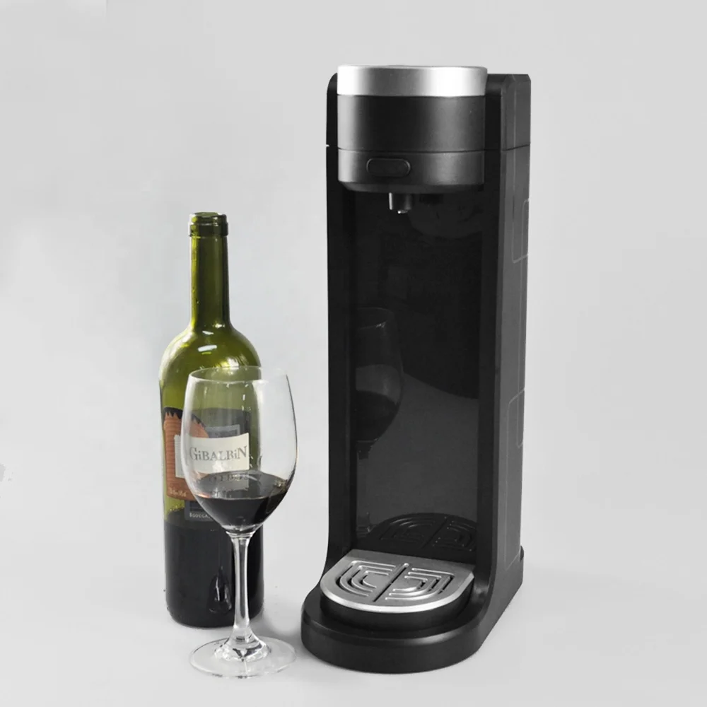 

Wholesale Suppliers Custom Logo Electronic Wine Aerator For Wine With Patent, Black;red