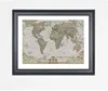 Decorative Old Map Photo Picture Frame Manufacturer For Wall Home Decor