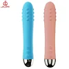 Silicone Texture grain Automatic heating 12 frequencies waterproof Vibrator for Women