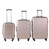 High Quality 3PCS ABS Diamond lattice Pattern TROLLEY LUGGAGE for long travel