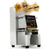 WCS-F1wholesale automatic cup sealing machine for boba plastic cup lid bubble tea sealer