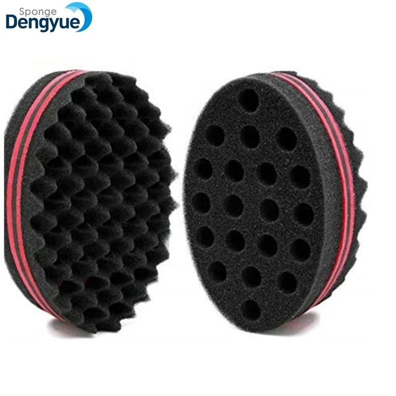 

Premium Hair Sponge / Brush For Dreads & Afros, Coils & Magic Twists, Blue or black