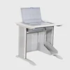 Flip Screen Desk Hide-way Monitor Metal Computer Table for School