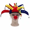 Custom european cup good quality free sample fun football party hat