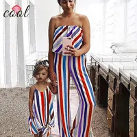 

New summer Mommy and me ourfits mother and daughter dress Mothers' Day clothing beach dress