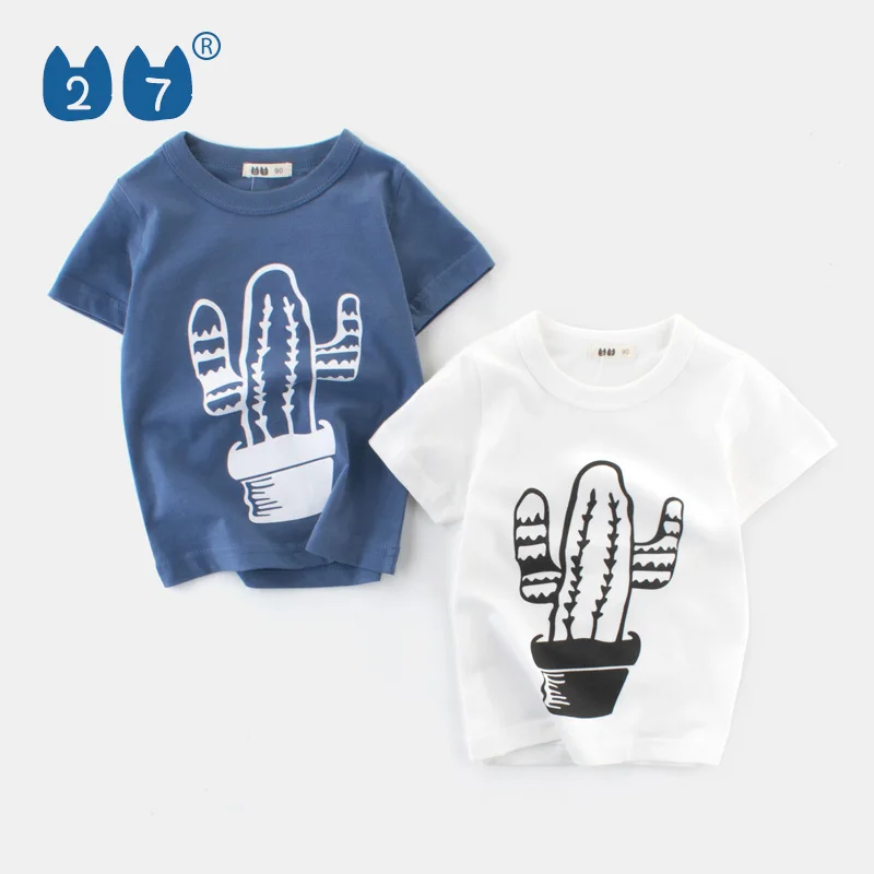 

American Spring New Fashion Design Sunny Boys Dolls Kids Clothing T Shirts