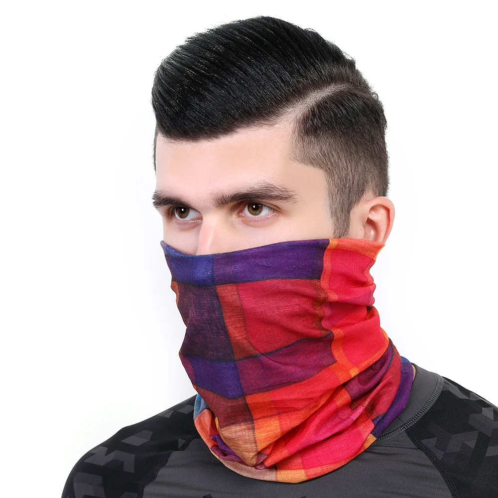 
Green Polyester Paisley Tubular Sports Wear Bandana Lego Technic Minion Bandana Headwear Seamless Bandana 