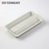 White wet pressing human head recycled trays paper pulp packaging