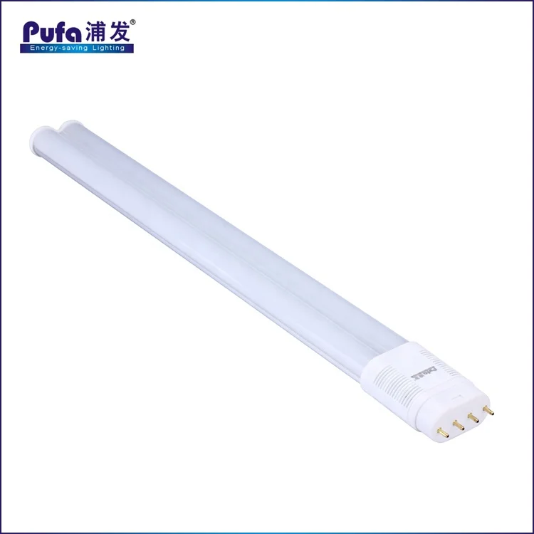 Hot sell Guangdong LED PL tube  840 4000K 18W high lumen 2G11 LED light