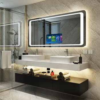 Chinese Touch Screen Led Bathroom Android Mirror Tv With ...
