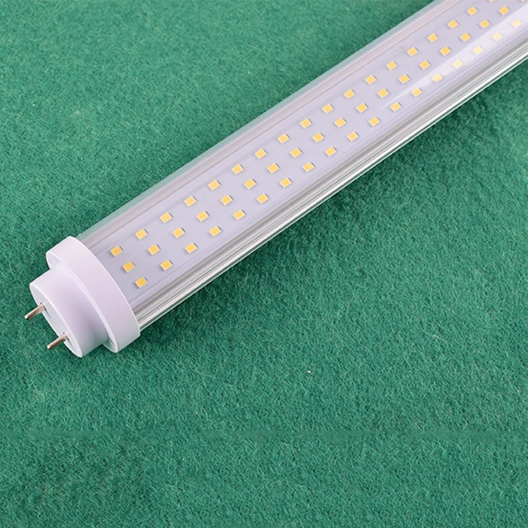 V shape 7000k flexible led fluorescent light tube t8 aluminum high lumen with motion sensor
