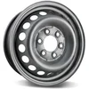 Trebl LT2883D Silver Steel Wheels/Rims R 16 inch 6x170, 5x139.7 retail fit for Commercial trucks GAZEL and other