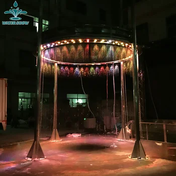 Digital Waterfall Fashion Backdrop Show Wedding Stage Decoration