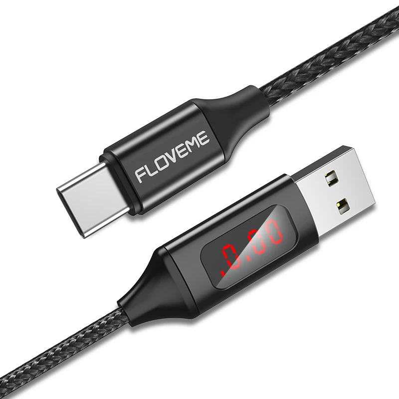 

FLOVEME Free shipping usb smart data fast charging cable type c to usb cable