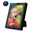Wireless Hidden Spy Camera Photo Frame with Clock HD 1080P WiFi IP Nanny Cam Home Security Cameras Night Vision Motion Detection