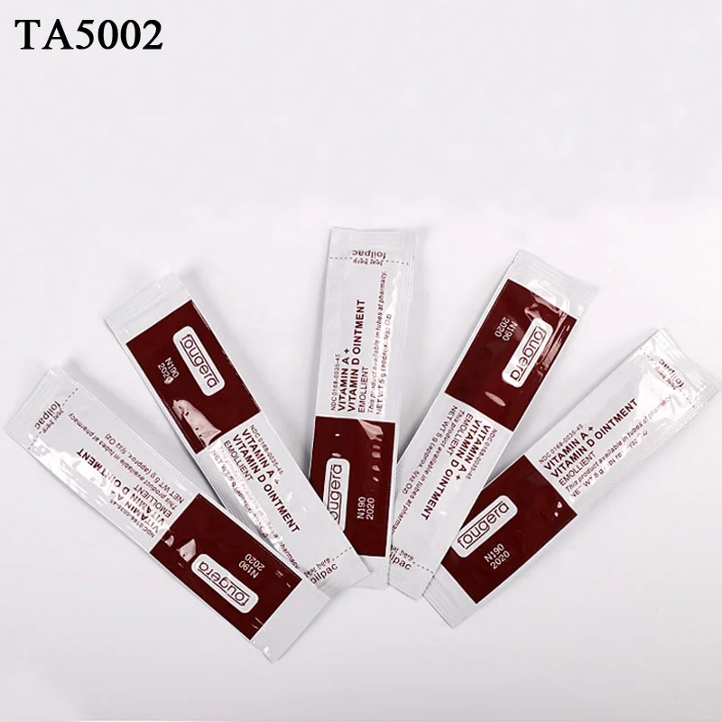 

Microblading Manufacturers Wholesale 100pcs/Bag Vitamin a d Ointment Microblading Aftercare Cream Tattoo Ointment For Repairing