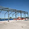 Prefab metal steel structure prefabricated main steel frame warehouse