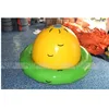 Factory direct price inflatable floating object Kids PVC flying UFO water game toy for sale