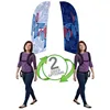 Advertising Walking Backpack Banner