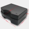 Large supply convenient rugged polypropylene vehicle mounted plastic box with foam layer for auto parts