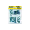 32Pcs Hardware assortment sets flat washer spring washer nuts hexagon head bolts flat head bolts kit