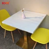 Dining Artificial Solid Surface Resin Stone Marble Stone Table