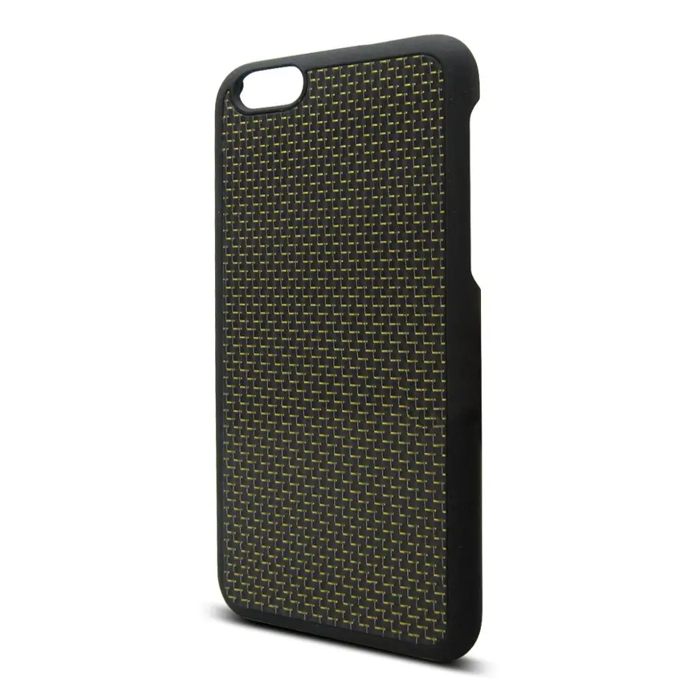 

High-end gold Carbon Fiber Cellphone Case for iPhone6, Black+gold