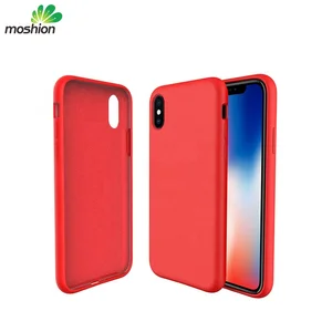 Wholesale TPU soft mobile covers liquid silicone rubber phone cases , for iphone 6 7s 8plus , xs max cover , for iphone x case