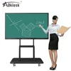 Hot sale 43 inch 65inch floor stand advertising player used for class for teaching or office used