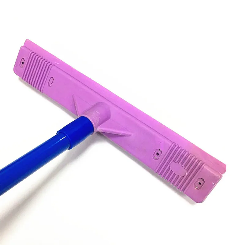 

Free shipping Handhold Rubber Pet Broom with Squeegee Multi-Surface Hair Lint Removal Device Telescopic Bristles Super Cleaner E