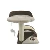 Good Wooden And Soft Sisal Customized Design Cat Tree Pet Small With Toy Cat Scratcher Tree Pet Scratcher House