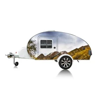 

Custom Made Off Road Small 4x4 Teardrop Camper Trailer Caravans