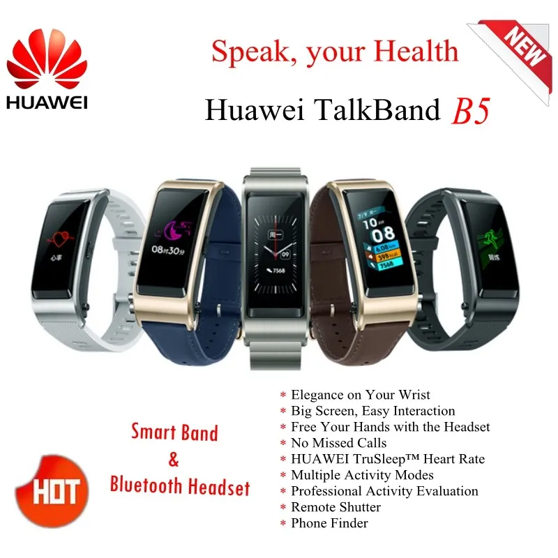 

Smart band watch Huawei TalkBand B5 b5 Bluetooth headset earphone