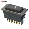 ASW-02D 20A DPDT 5 Pin PCB Illuminated Auto Power Window Switch