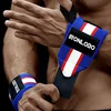 Custom Logo Gym Elastic Heavy Duty Workout Weight Lifting Fitness Powerlifting Weightlifting Wrist Wraps