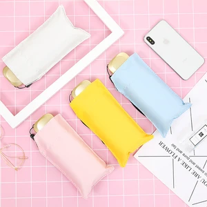 Image of Tik Tok and amazon hot sale 21 inch 8 panels 5 folding super mini umbrella with large panels of compact umbrella