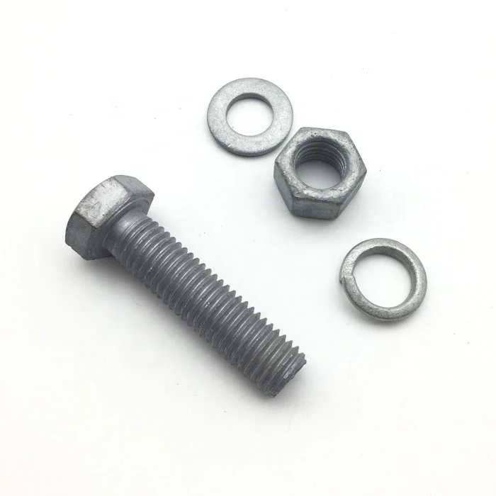 
Hot Dipped Galvanized Cap Screws & Hex Bolts 